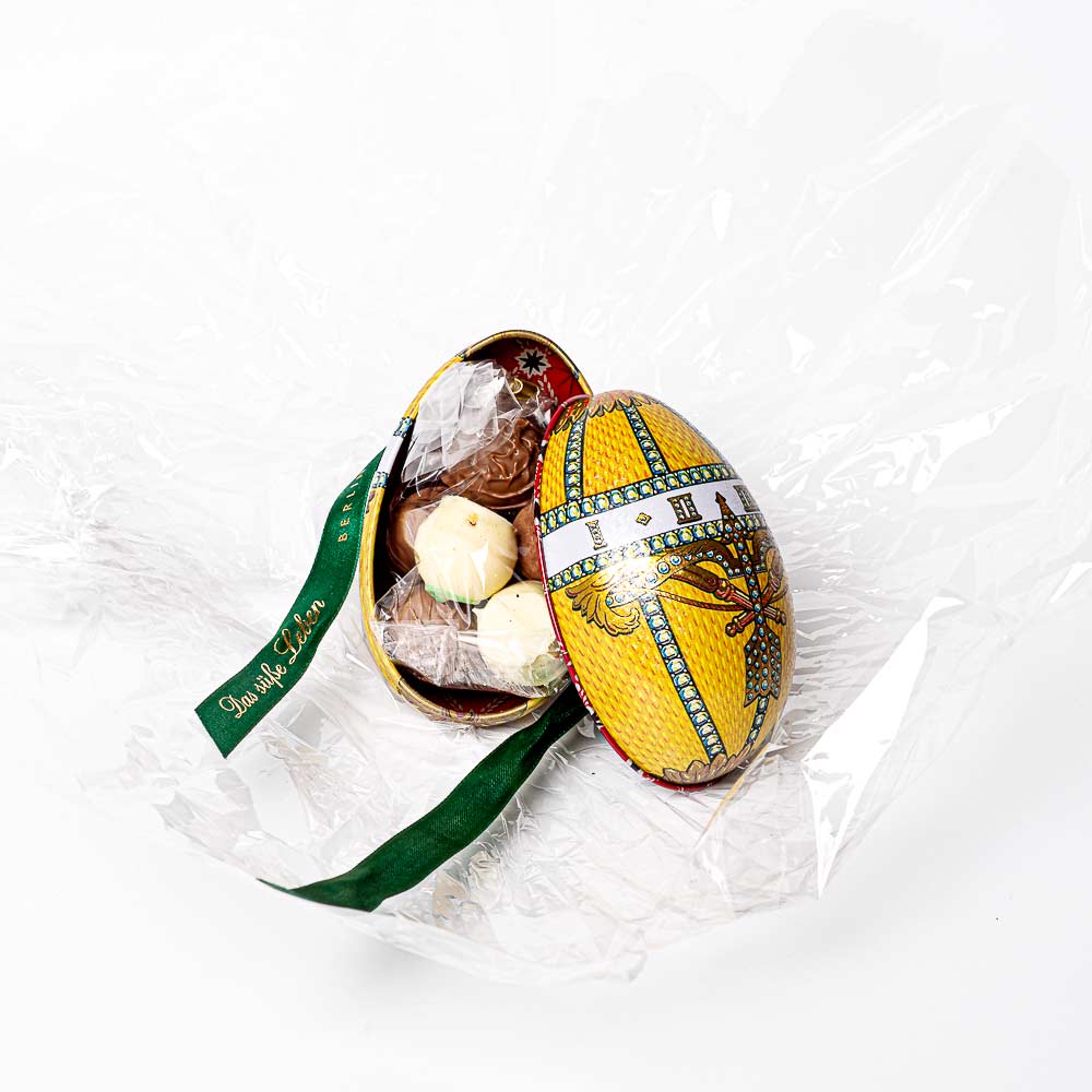 Das süße Leben Fabergé Ei - mit Trüffel Pralinen - ohne Alkohol