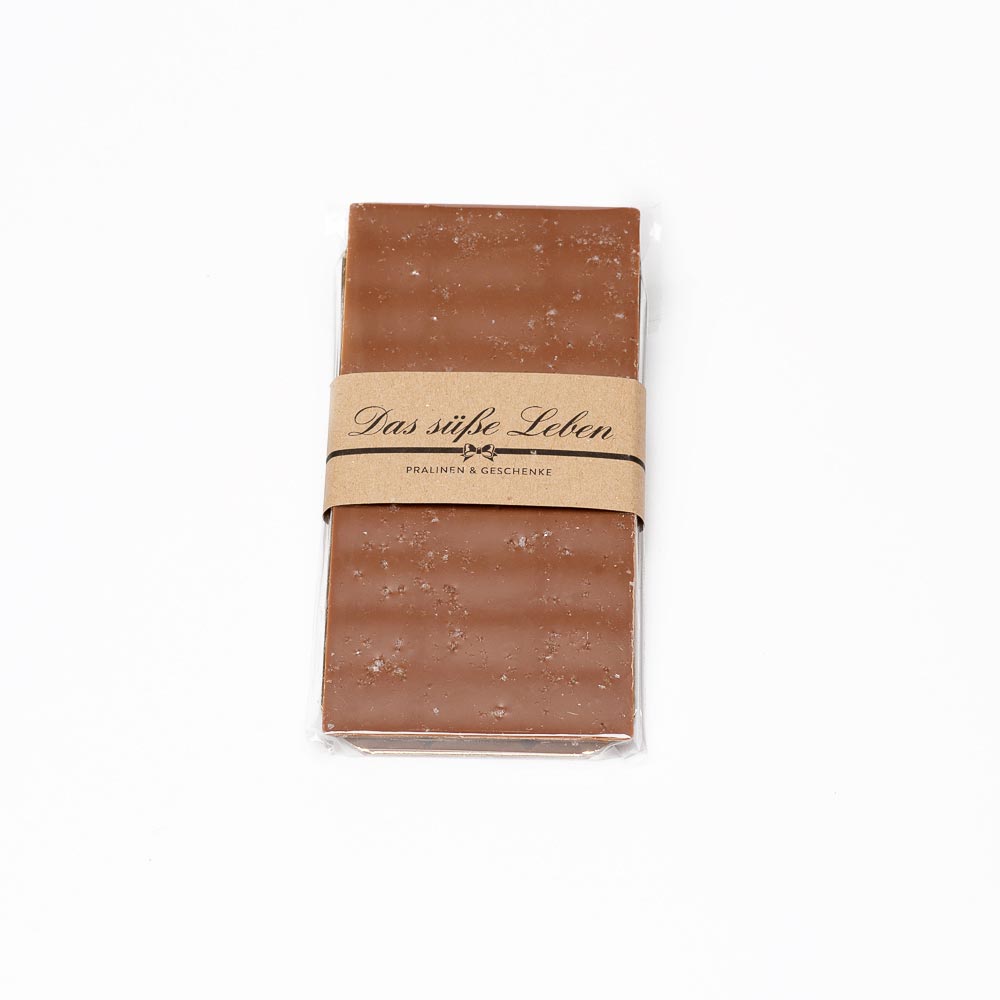 Das süße Leben - Karamell Vollmilch-Schokolade mit Fleur-du-Sel